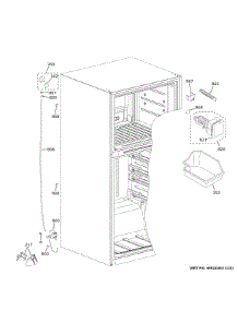 Ice Maker parts for Ge Top-Mount Refrigerator GIE21GMLCES from AppliancePartsPros.com