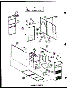 Cabinet Parts (Gl-105E / P96328-1F) (Gl-120E / P96328-3F) (Gl-140E / P96328-5F) (Gl-106E / P96328-7F) (Gl-200E / P96328-8F) parts for Amana Furnace GL-120E-4/P96328-4F from AppliancePartsPros.com