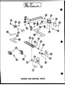 Burner And Control Parts (Gl-105E-3 / P96253-2F) (Gl-105E-3 / P96302-2F) (Gl-120E-4 / P96253-4F) (Gl-120E-4 / P96302-4F) (Gl-140E-5 / P96253-6F) (Gl-140E-5 / P96302-6F) parts for Amana Furnace GL-120E/P96302-3F from AppliancePartsPros.com