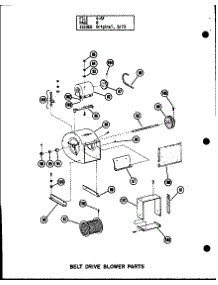 Belt Drive Blower Parts (Gl-105E / P96253-1F) (Gl-105E / P96302-1F) (Gl-120E / P96253-3F) (Gl-120E / P96302-3F) (Gl-140E / P96253-5F) (Gl-140E / P96302-5F) (Gl-160E / P96253-7F) (Gl-160E / P96302-7F) (Gl-200E / P96253-8F) (Gl-200E / P96302-8F) parts for Amana Furnace GL-160E/P96302-7F from AppliancePartsPros.com
