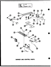 Burner And Control Parts (Gl-105E / P96328-1F) (Gl-120E / P96328-3F) (Gl-140E / P96328-5F) (Gl-200E / P96328-8F) (Gl-160E / P96328-7F) parts for Amana Furnace GL-160E/P96328-7F from AppliancePartsPros.com