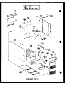 Cabinet Parts (Gl-105E-3 / P96253-2F) (Gl-105E-3 / P96302-2F) (Gl-120E-4 / P96253-4F) (Gl-120E-4 / P96302-4F) (Gl-140E-5 / P96253-6F) (Gl-140E-5 / P96302-6F) parts for Amana Furnace GL-200E/P96253-8F from AppliancePartsPros.com
