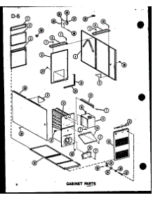 Cabinet Parts parts for Amana Furnace GLE120M-R3/P96598-7F from AppliancePartsPros.com