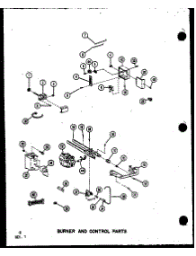 Burner And Control Parts parts for Amana Furnace GLE140M-R4/P96598-8F from AppliancePartsPros.com