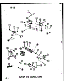 Burner And Control Parts parts for Amana Furnace GLE160M-R4/P96598-4F from AppliancePartsPros.com