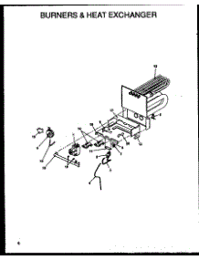 Burners & Heat Exchanger parts for Amana Furnace GMI120A50A/P1171609F from AppliancePartsPros.com
