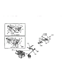 Low Oil Shutdown And Governor parts for Generac Lawn & Garden Engine GN190 from AppliancePartsPros.com