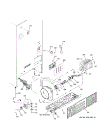 Machine Compartment parts for Ge Bottom-Mount Refrigerator GNE27JSMKFSS from AppliancePartsPros.com
