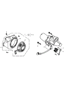 Starter parts for Generac Generator GP6500E-5941-0 from AppliancePartsPros.com