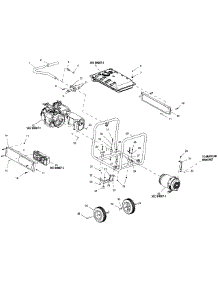 Generator parts for Generac Generator GP6500E-5941-1 from AppliancePartsPros.com