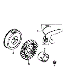 Ignition parts for Generac Generator GP6500E-5941-1 from AppliancePartsPros.com