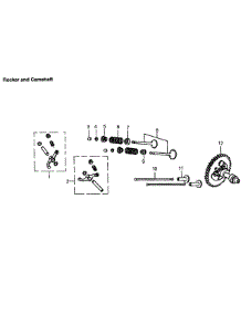 Rocker / Camshaft parts for Generac Generator GP6500E-5941-2 from AppliancePartsPros.com