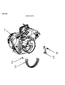 Engine parts for Generac Generator GP7500E-5943-5 from AppliancePartsPros.com