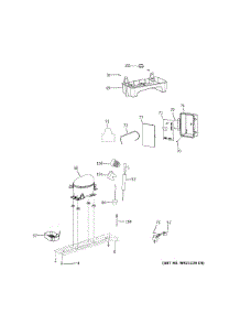 Machine Compartment parts for Ge Top-Mount Refrigerator GPE12FGKDWW from AppliancePartsPros.com