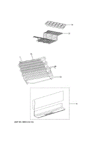Freezer Section parts for Ge Top-Mount Refrigerator GPE12FSKESB from AppliancePartsPros.com