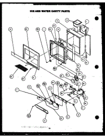 Ice And Water Cavity Parts parts for Modern Maid Side-By-Side Refrigerator GRH220-1D from AppliancePartsPros.com