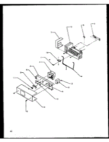 Ice Maker (Grh2202be / P1168103we) (Grh2202ww / P1168102ww) (Grh2401sww / P1168101ww) parts for Modern Maid Side-By-Side Refrigerator GRH2401SWW/P1168101WW from AppliancePartsPros.com