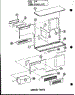 Cabinet Parts (Gs-80 / P96140-2F) (Gs-80 / P96286-2F) (Gs-100 / P96140-5F) (Gs-100 / P96286-5F) (Gs-120 / P96140-8F) (Gs-120 / P96286-8F) (Gs-140 / P96140-10F) (Gs-140 / P96286-10F)