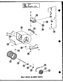 Belt Drive Blower Parts (Gs-80 / P96140-2F) (Gs-80 / P96286-2F) (Gs-100 / P96140-5F) (Gs-100 / P96286-5F) (Gs-120 / P96140-8F) (Gs-120 / P96286-8F) (Gs-140 / P96140-10F) (Gs-140 / P96286-10F) parts for Amana Furnace GS-120-4/P96140-9F from AppliancePartsPros.com