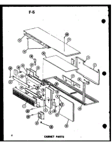 Cabinet Parts parts for Amana Furnace GS120DG-R4/P96561-3F from AppliancePartsPros.com
