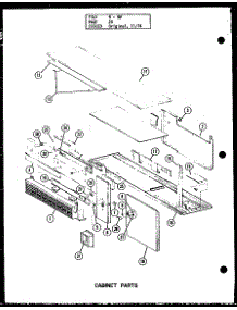 Cabinet Parts (Gs80de-R3 / P96362-1F) (Gs100de-R4 / P96362-2F) (Gs120de-R4 / P96362-3F) (Gs140de-R5 / P96362-4F) parts for Amana Furnace GS140DE-R5/P96362-4F from AppliancePartsPros.com