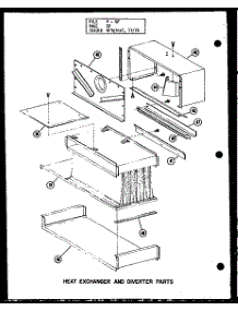 Heat Exchanger And Diverter Parts (Gs80de-R3 / P96362-1F) (Gs100de-R4 / P96362-2F) (Gs120de-R4 / P96362-3F) (Gs140de-R5 / P96362-4F) parts for Amana Furnace GS140DE-R5/P96362-4F from AppliancePartsPros.com