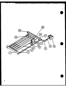 Gas Burners And Manifold parts for Amana Furnace GS75DN3/P9661206F from AppliancePartsPros.com