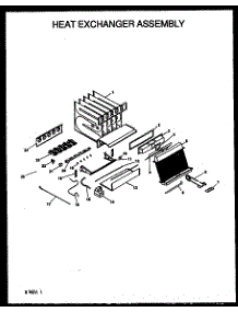 Heat Exchanger Assembly parts for Amana Furnace GSC125A50A/P1163904F from AppliancePartsPros.com
