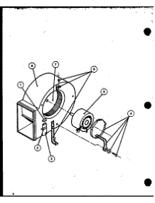 (Gse60dn3 / P9661201f) (Gse75dn4c / P9661211f) (Gse100dn4 / P9661203f) (Gse120dn5 / P9661204f) (Gse140dn5 / P9661205f) (Gse100dn5c / P9661215f) parts for Amana Furnace GSE50DN3C/P9661210F from AppliancePartsPros.com