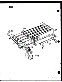 Gas Burners And Manifold parts for Amana Furnace GSE75DM-4/P96594-2F from AppliancePartsPros.com
