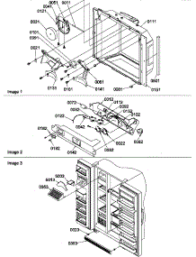 Ice & Water Cavity, Electronic Bracket, & Toe Grille parts for Amana Side-By-Side Refrigerator GSGD21B-P1193905WW from AppliancePartsPros.com