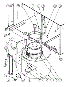 Blower Assembly parts for Amana Furnace GSI115D50A/P1160007F from AppliancePartsPros.com