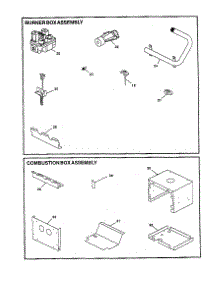 Burner / Combustion Box parts for Goodman Furnace GSU080-4 from AppliancePartsPros.com