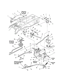 Transmission parts for Snapper Front-Engine Lawn Tractor GT2354 (1694370) from AppliancePartsPros.com