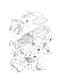 Controls parts for Snapper Front-Engine Lawn Tractor GT255400 (2690630) from AppliancePartsPros.com