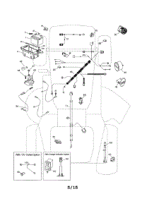 Electrical parts for Husqvarna Front-Engine Lawn Tractor GT48XLSI (96043017700) from AppliancePartsPros.com
