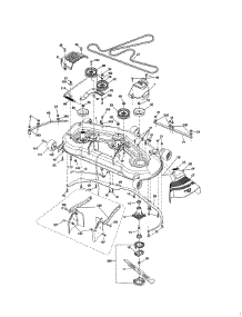 Mower Deck parts for Husqvarna Front-Engine Lawn Tractor GT54CS-917502140 from AppliancePartsPros.com