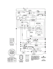 Schematic Diagram parts for Husqvarna Front-Engine Lawn Tractor GT54CS-917502140 from AppliancePartsPros.com