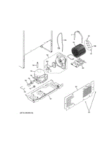 Machine Compartment parts for Ge Top-Mount Refrigerator GTE18GSHMRSS from AppliancePartsPros.com