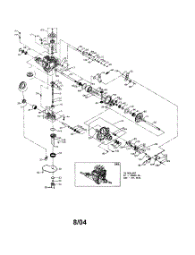 Hydro Gear Transaxle parts for Husqvarna Front-Engine Lawn Tractor GTH2548-LOGT25H48A from AppliancePartsPros.com