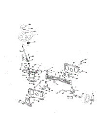 Steering parts for Husqvarna Front-Engine Lawn Tractor GTH52XLS-96045005700 from AppliancePartsPros.com