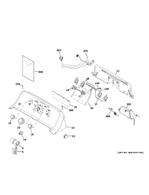 Controls & Backsplash parts for Ge Washer GTW335ASN1WW from AppliancePartsPros.com