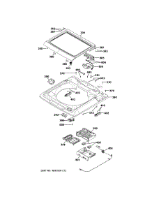Top Panel & Lid parts for Ge Washer GTW680BPL2DG from AppliancePartsPros.com