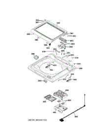 Top Panel & Lid parts for Ge Washer GTW685BPL2DG from AppliancePartsPros.com