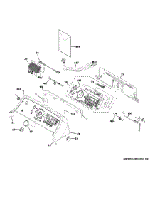 Controls & Backsplash parts for Ge Washer GTW720BPN0DG from AppliancePartsPros.com
