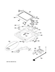 Top Panel & Lid parts for Ge Washer GTW845CSN1WS from AppliancePartsPros.com