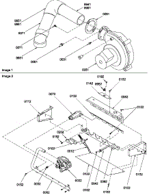 Blower Pipe Assembly / Manifold Assembly parts for Amana Heating Cooling Combined Unit GUC070X30B/P1212902F from AppliancePartsPros.com