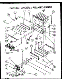 Heat Exchanger And Related Parts (Guc090x35a / P1173604f) (Guc090c35c / P1114310f) (Guc090c50c / P1114311f) (Guc090x50a / P1173605f) (Guc115c50c / P1114312f) (Guc115x50a / P1173606f) parts for Amana Furnace GUC070X40A/P1173603F from AppliancePartsPros.com