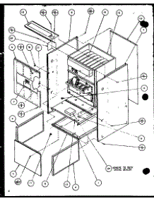 (Guc045b30b / P1106901f) (Guc070b30b / P1106902f) (Guc070b40b / P1106903f) (Guc090b35b / P1106904f) (Guc090b50b / P1106905f) (Guc115b50b / P1106906f) parts for Amana Furnace GUC090B35B/P1106904F from AppliancePartsPros.com