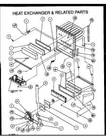 Heat Exchanger & Related Parts (Guc045c30c / P1114307f) (Guc045x30a / P1173601f) (Guc07035) (Guc070c40c / P1114309f) (Guc070x40a / P1173603f) parts for Amana Furnace GUC090X50A/P1173605F from AppliancePartsPros.com